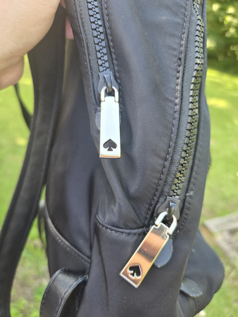 kate spade New York Black Nylon Small Backpack
